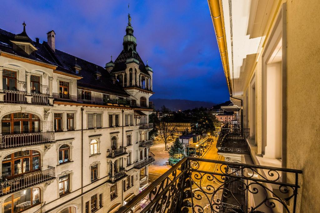 Balcony/terrace, Hotel Alpina Luzern in Luzern