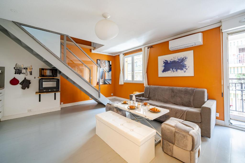 Duplex 4 pers Port de Nice avec parking - 3
