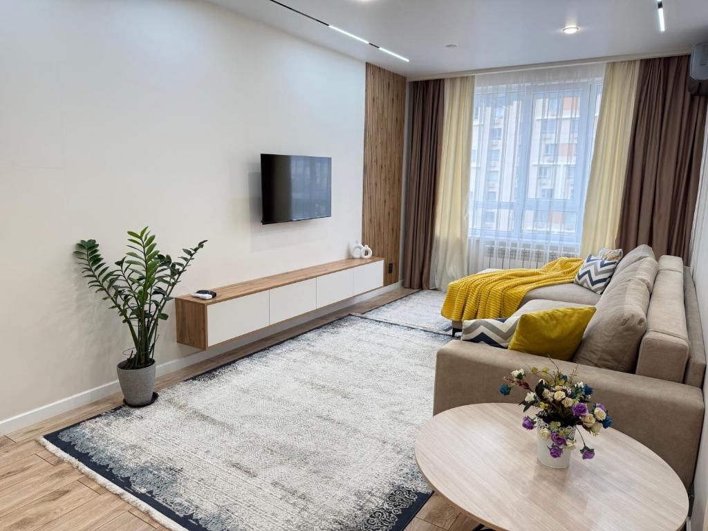 Уютная квартира в ЖК RAMS CITY, Almaty