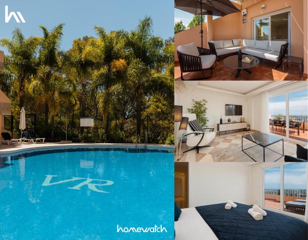 Penthouse with sea views in Nueva Andalucia, Marbella