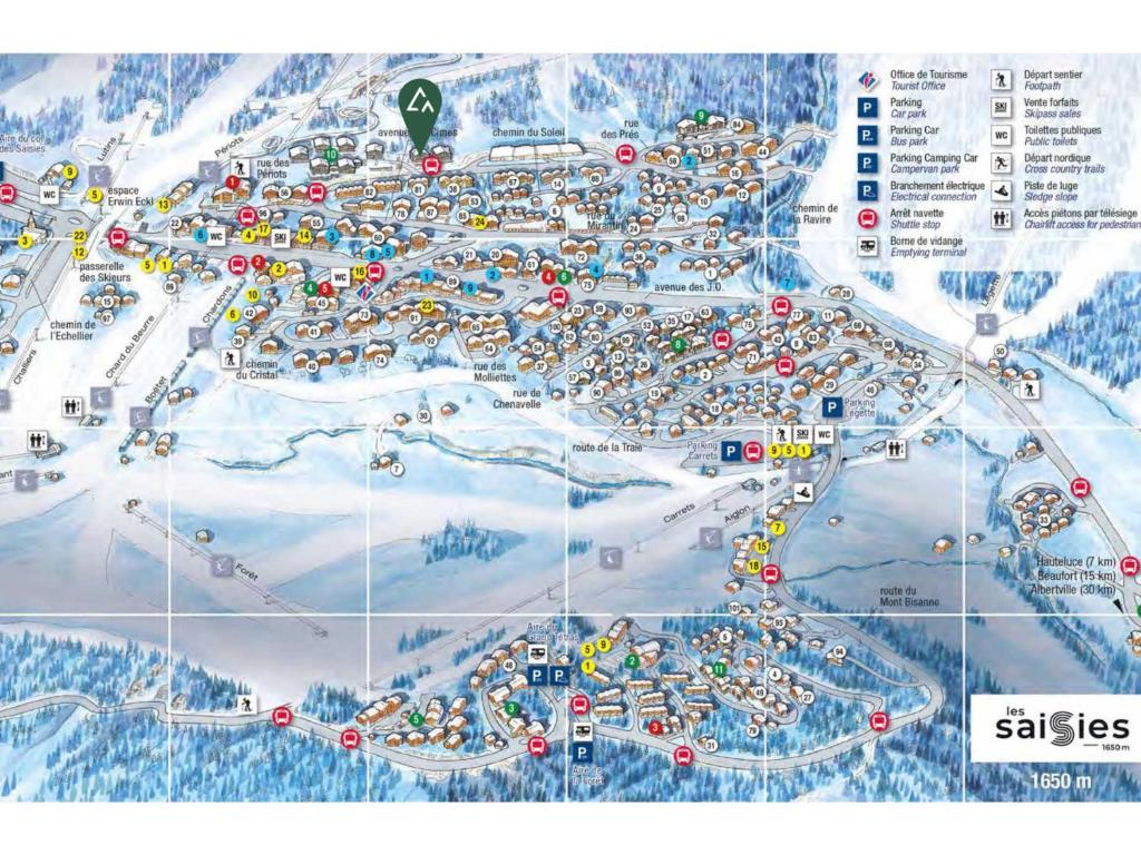 Appartement confortable aux Saisies, proche des pistes, pour 6 personnes avec parking - 2