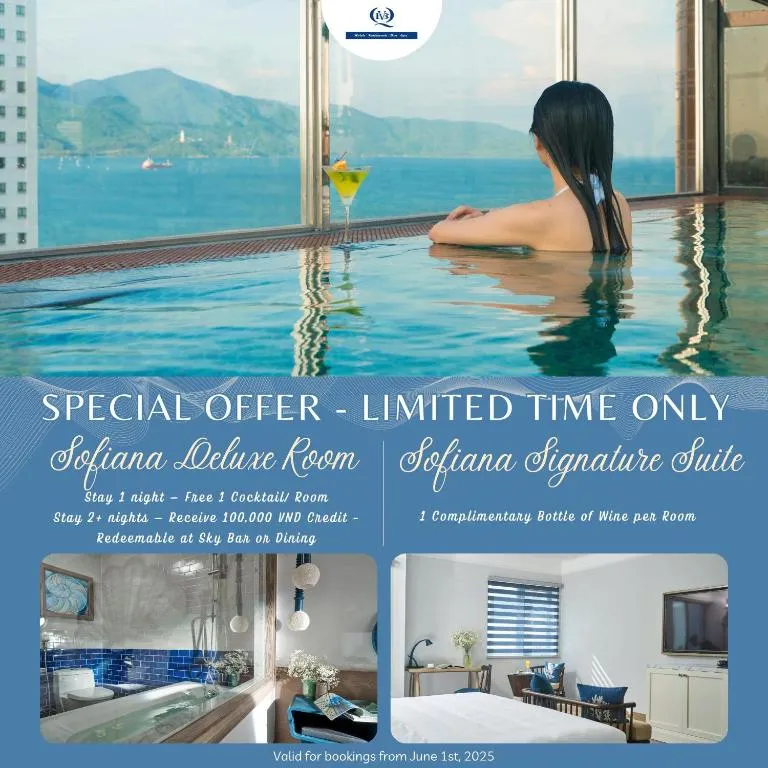 Sofiana My Khe Hotel & Spa- Rooftop Pool Bar, hotel in Da Nang