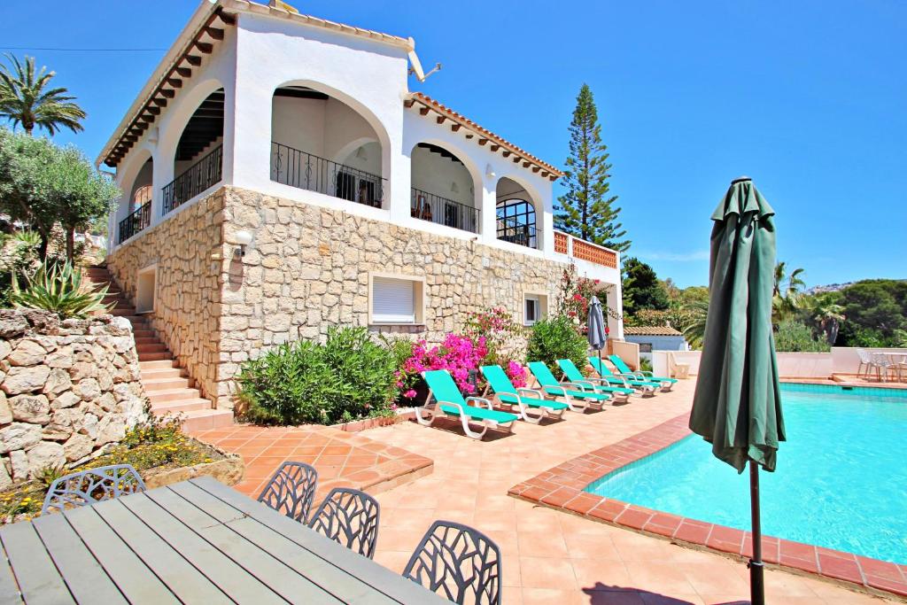 Dos Chicas - sea view villa with private pool in Moraira - 4