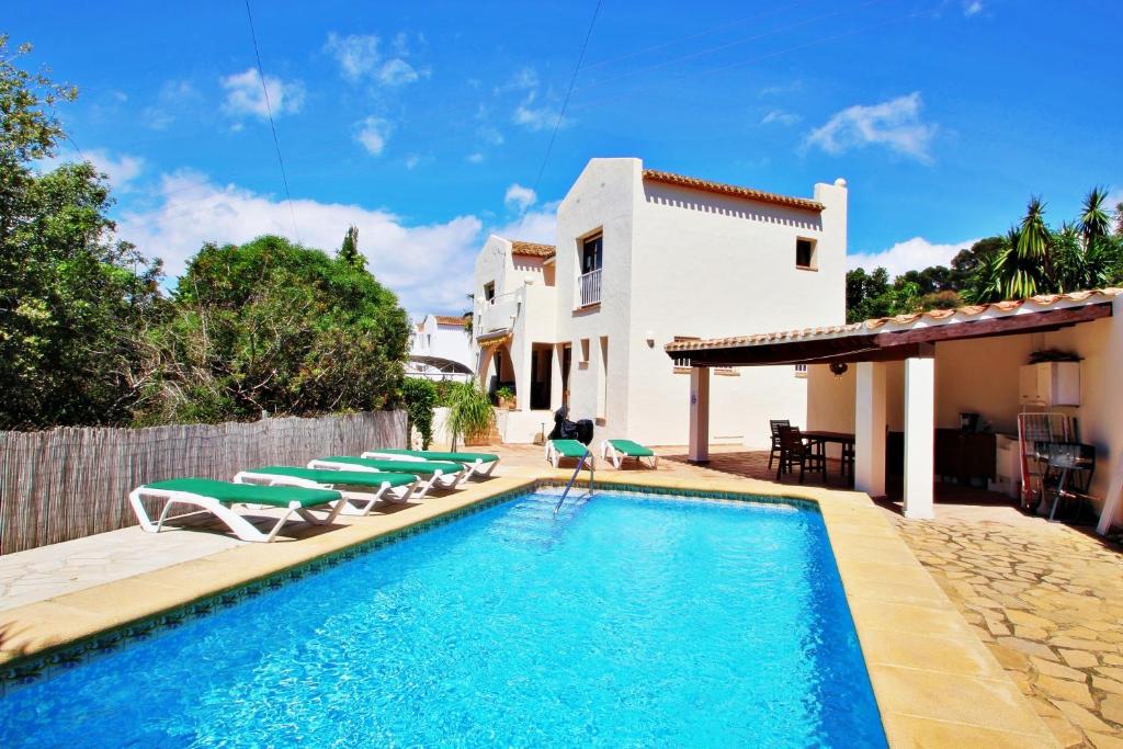 Emma - sea view holiday home with private pool in Benissa, Benissa