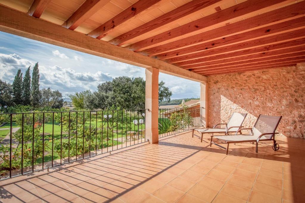 Finca Son Roig バルコニー/テラス