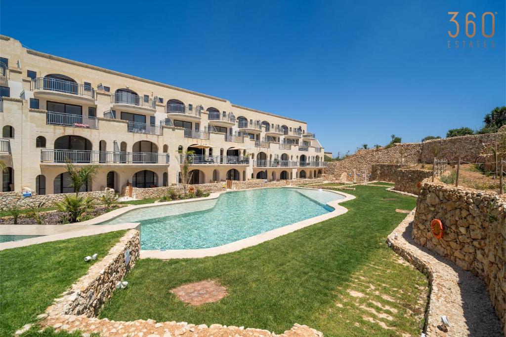 Serene Apt with Terrace & Pool & BBQ Access,Qala by 360 Estates, Qala