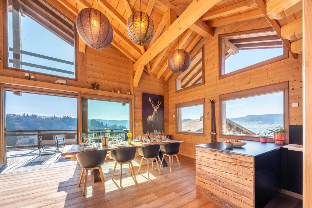 Chalet La Tanière, luxe avec vue imprenable sur le lac - 3