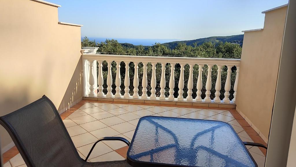 View, Nikolaou Thomas House in Parga