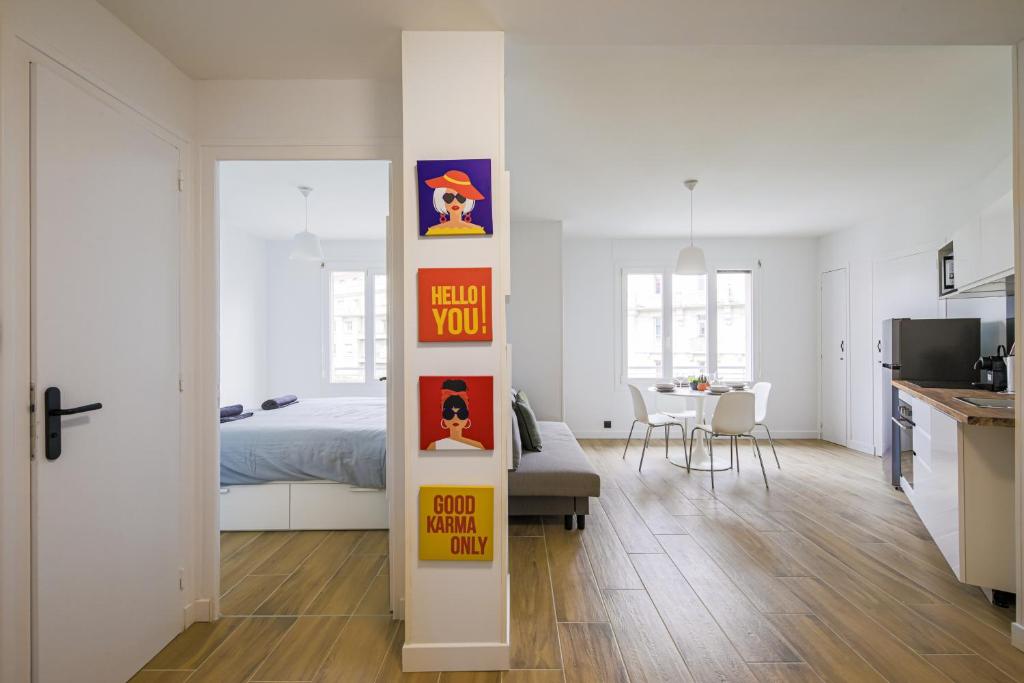 T2 rénové hyper centre vue dégagée, Grenoble