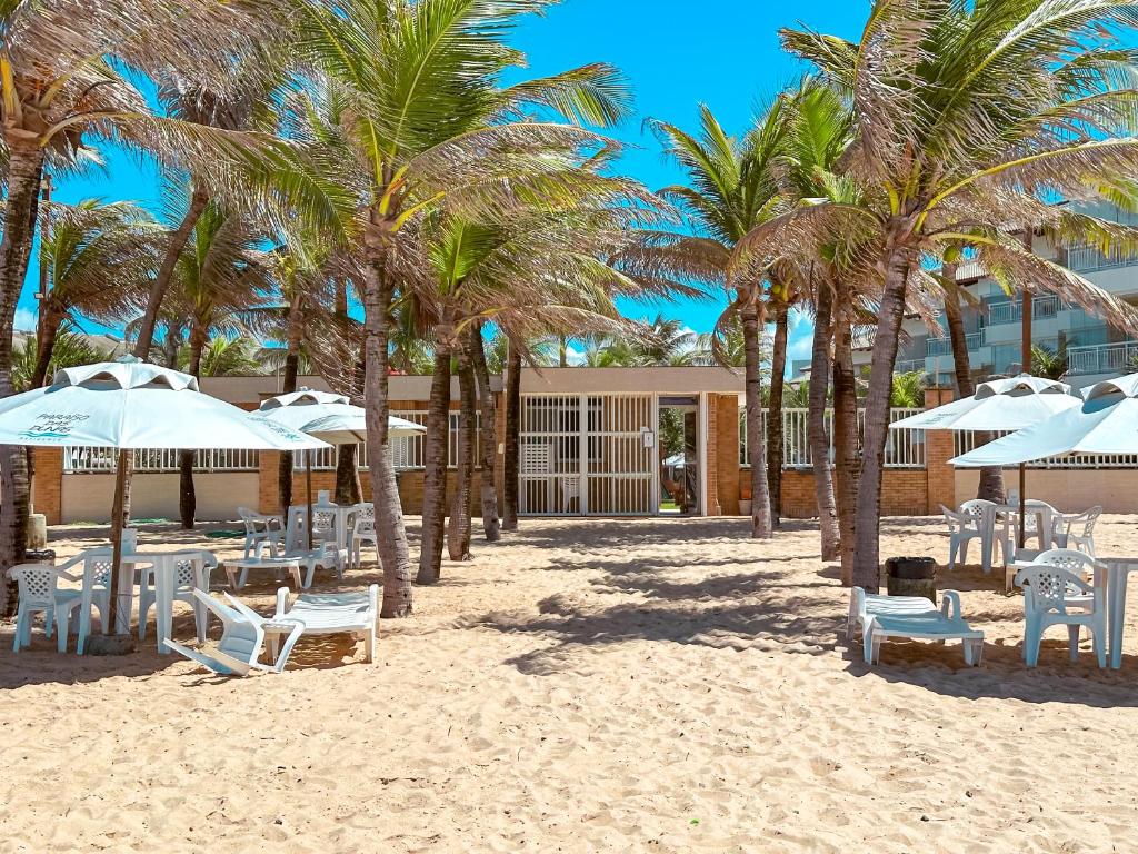 Porto das Dunas Apê na Areia com Banheira, lazer total e estrutura de praia para toda a Família, Aquiraz