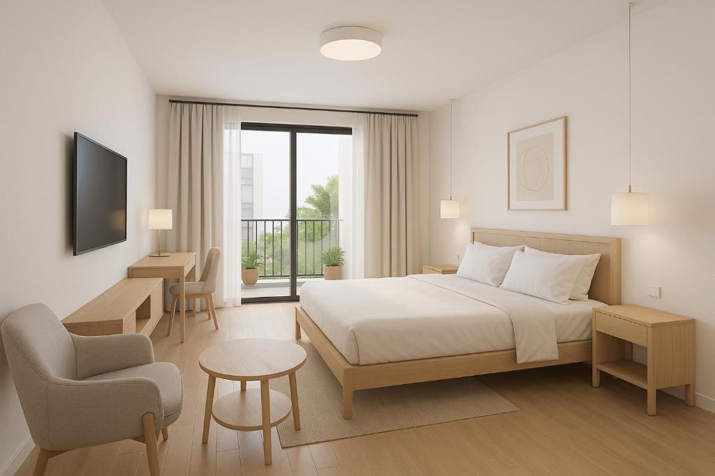 Eco Nest Apartment & Hotel Hai Bà Trưng, Hanoj