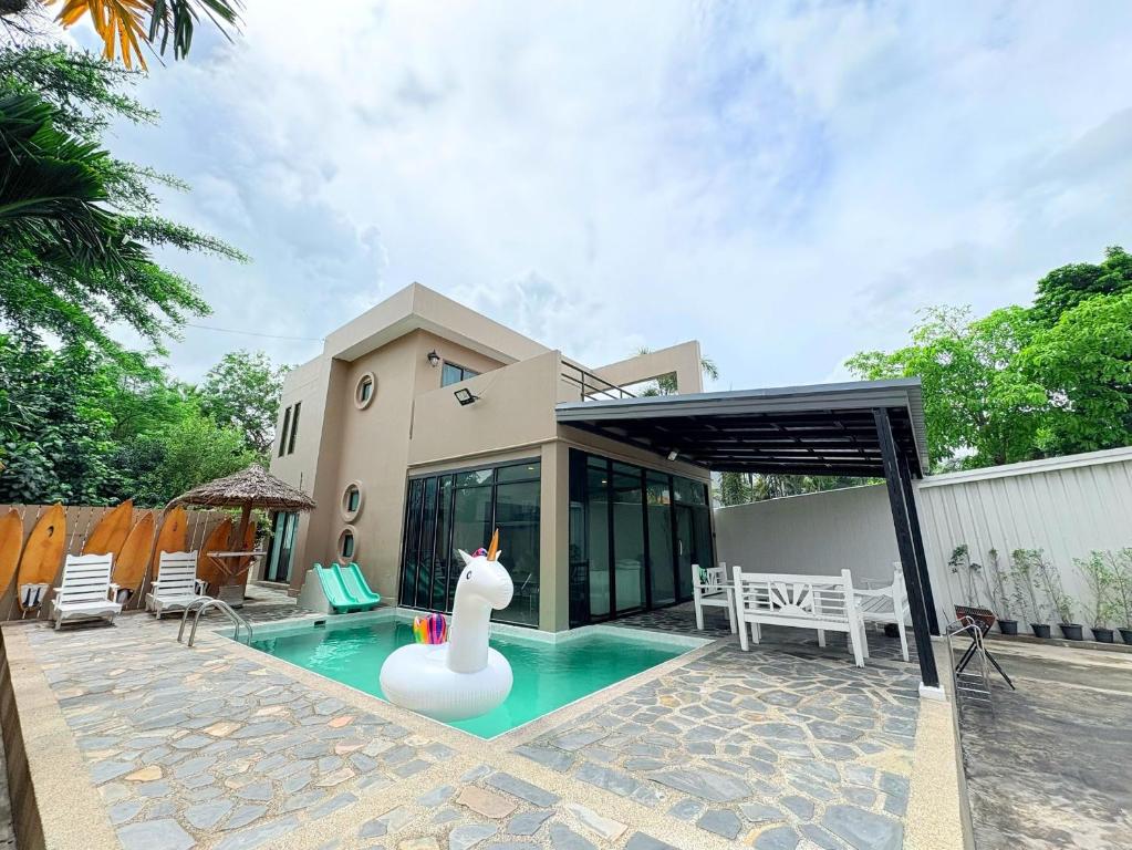 A1-Mountain View Private Pool Villa-บางแสน, Chonburi