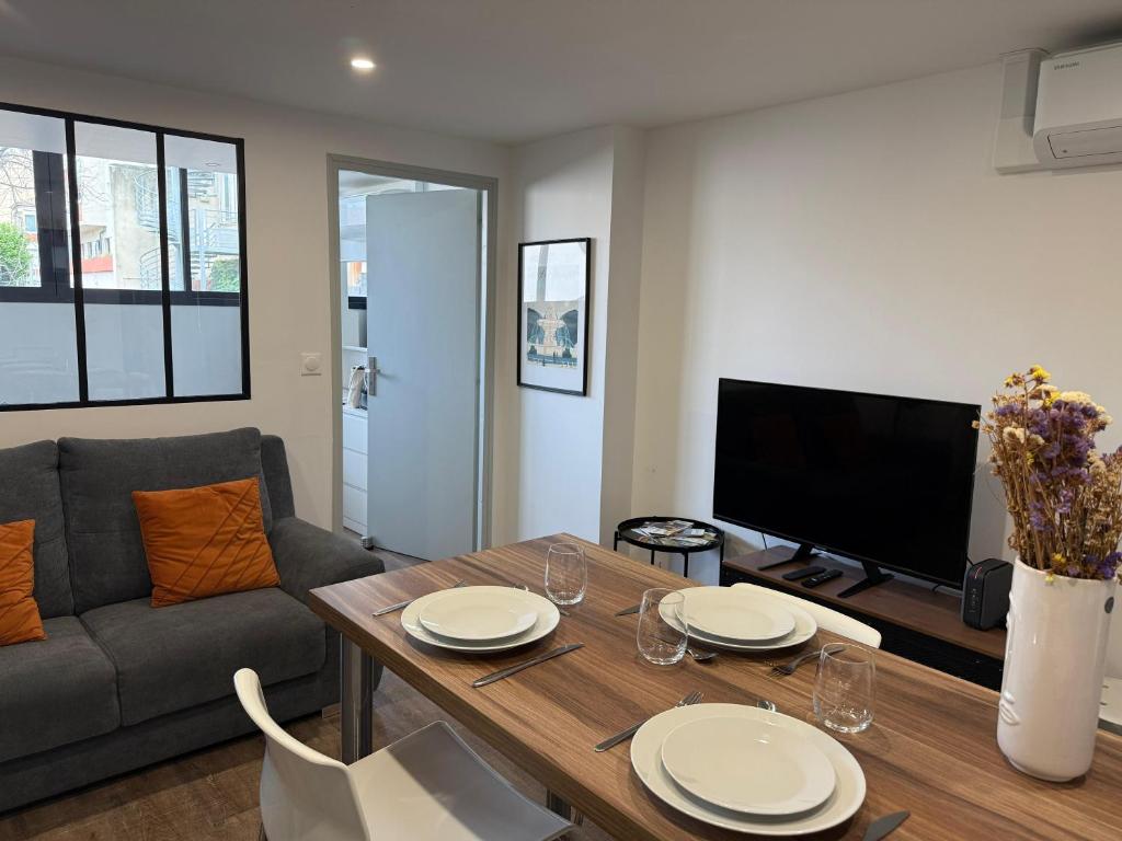 L'Amandier - Joli appartement T3 neuf centre ville à 2 pas de la Rotonde Mirabeau et des Allées Provençales - 5