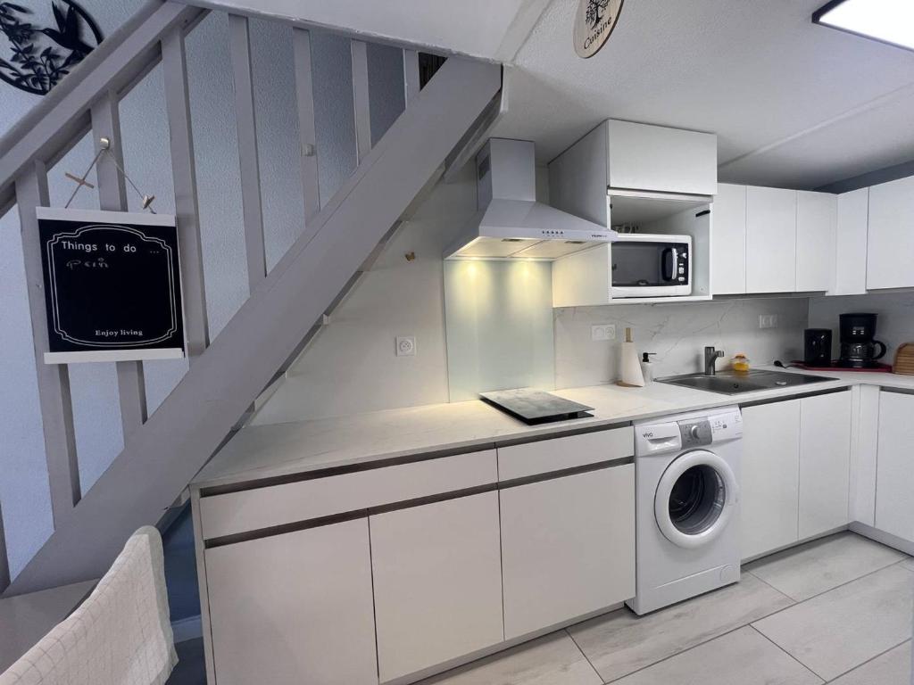 Villa T1 avec Mezzanine et Parking Privé à Port Leucate, 4 Couchages - FR-1-81-641 - 5