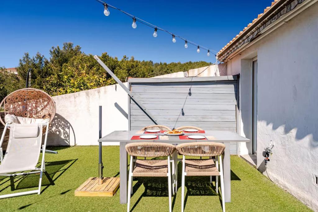 VUEMER Bandol - GRANDE TERRASSE de 45m2 VUE MER PISCINE PARKING - 5