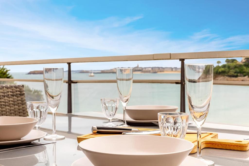 La Terrasse - Vue Mer - au coeur de Dinard - 4