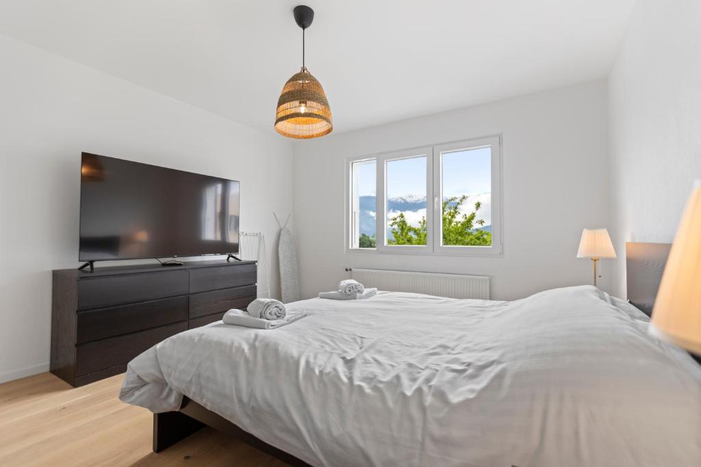 Bel appartement rénové avec vue, à Savièse - 4