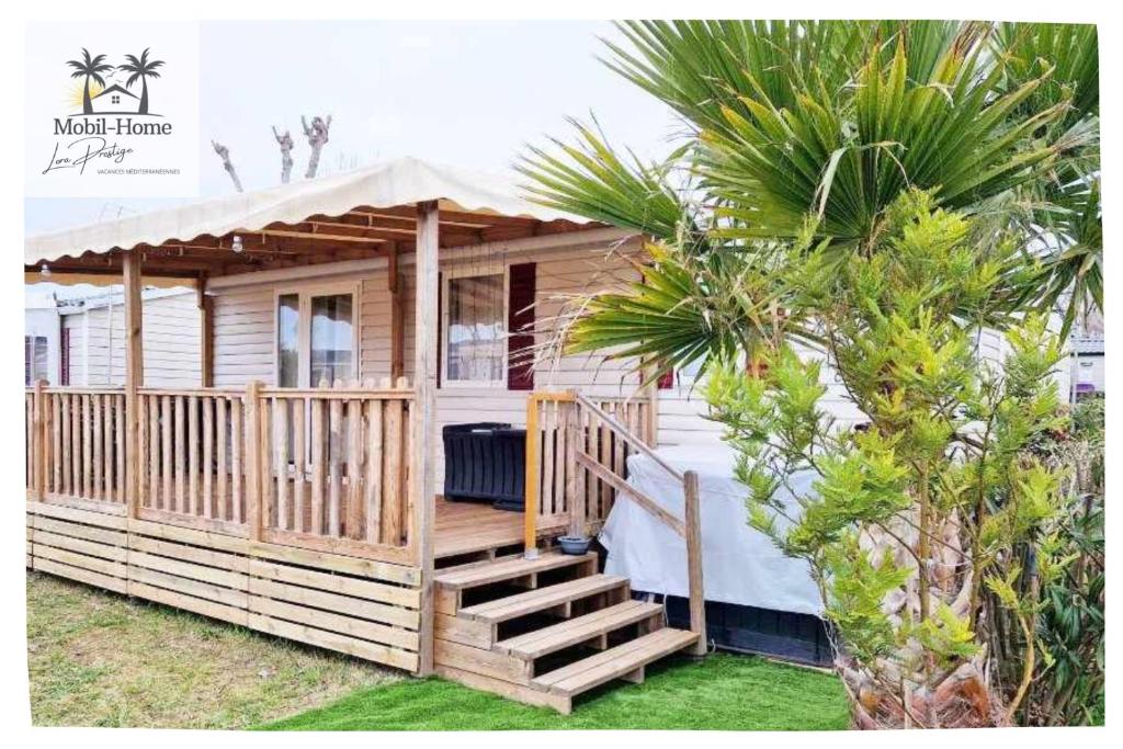 Mobil-home aux Sables du Midi chez Catherine et Bernard. - 2