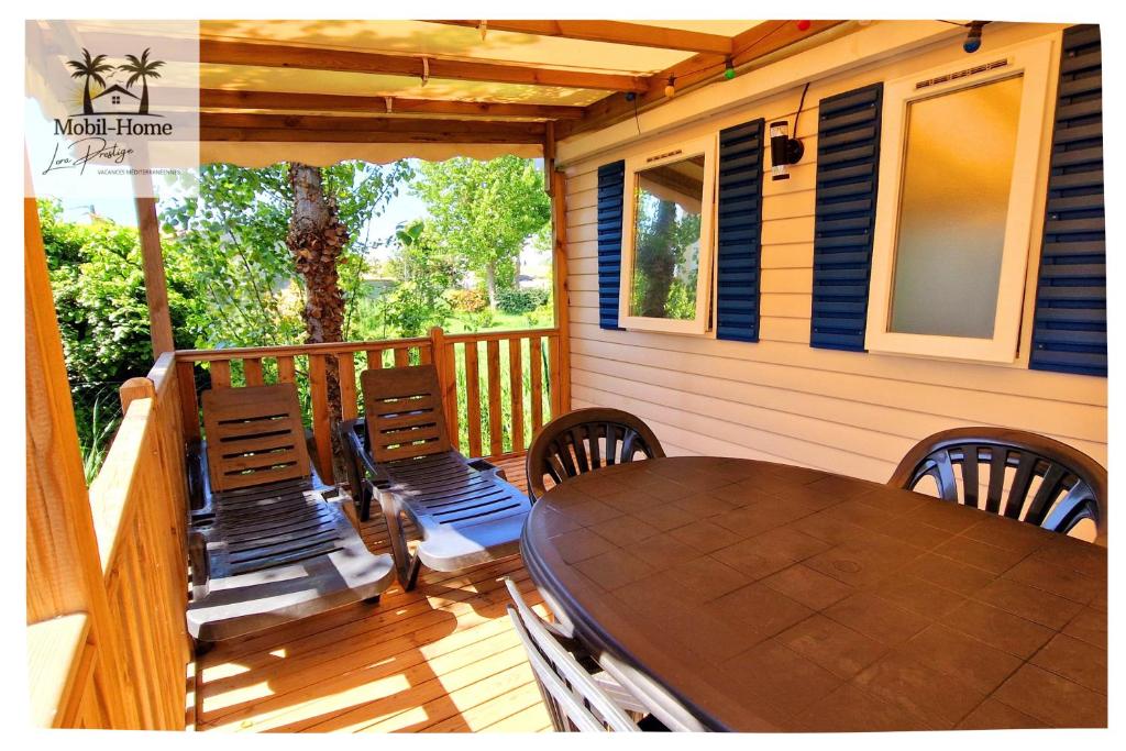 Le Casita des Eucalyptus, Mobil-home 3 chambres aux Sables du Midi à Valras-Plage - 2