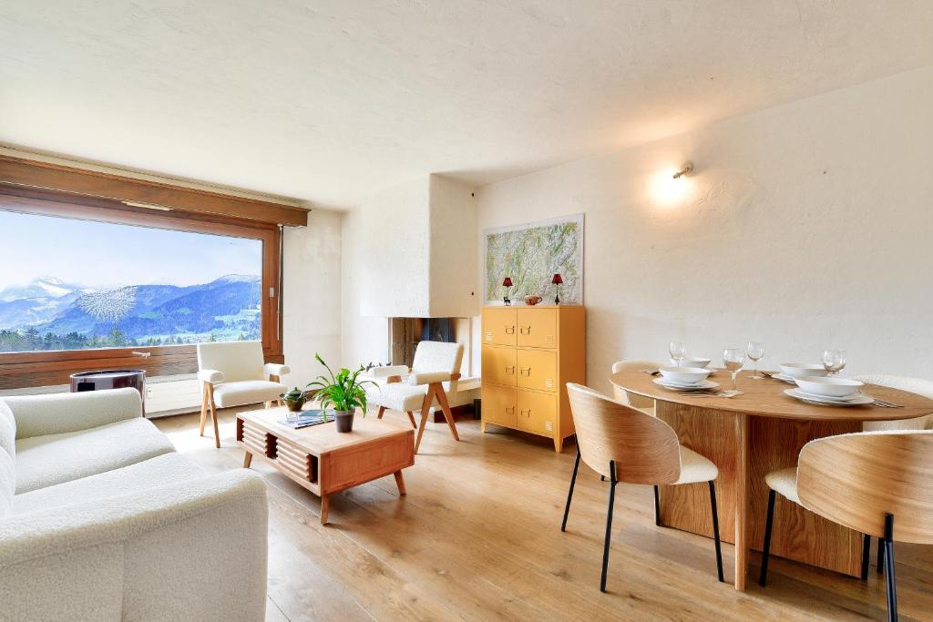 Appartement Mont d Arbois Megeve sur les pistes de ski - 4