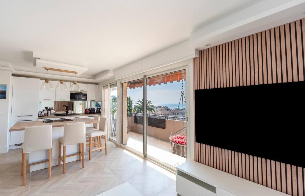 Les YUCCAS - 2 pièces Suquet Parking Vue Mer pour 4 personnes, Cannes