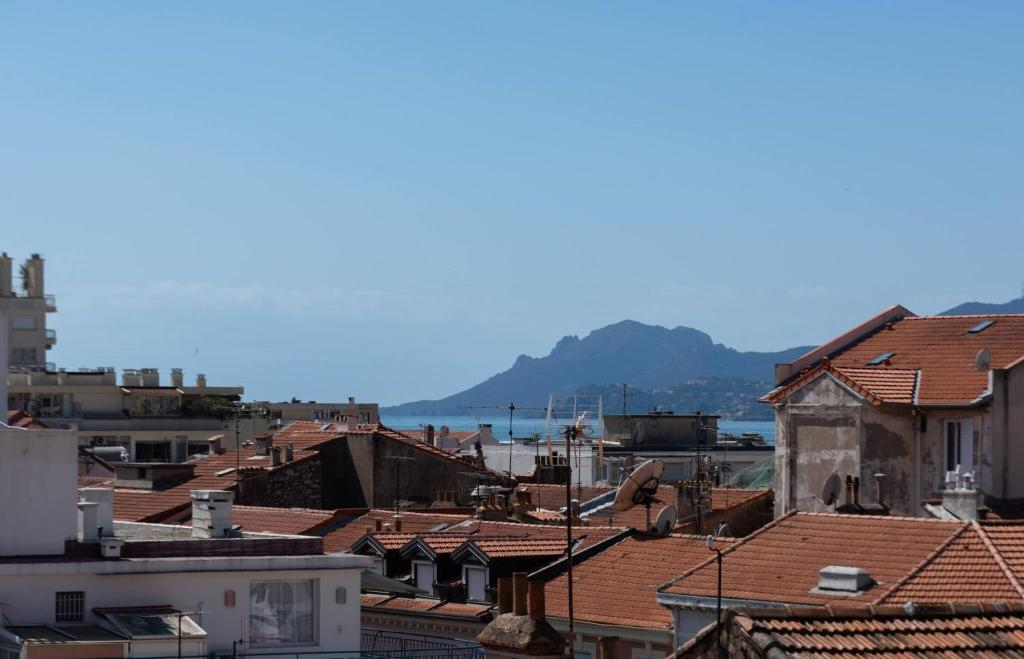Le Mimosas - Studio Cannes centre - Vue mer Terrasse WIFI climatisation - 4