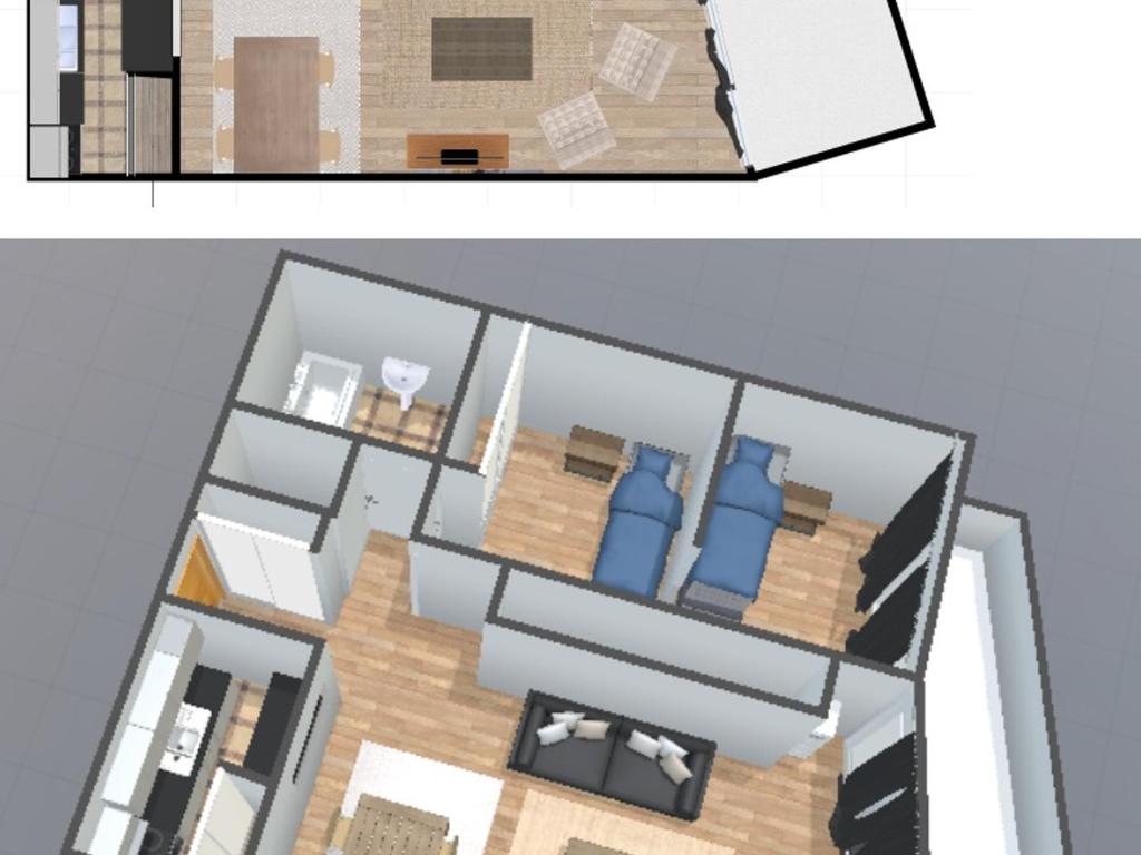 Appartement confortable au sud avec balcon et lave-linge - 4