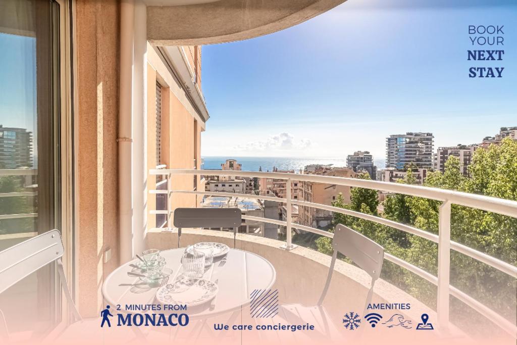 1 Room Apartment 1 Minute From Monaco, Beausoleil