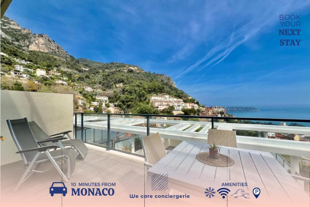 Charming T2 Apartment With Pool Around Monaco, Beausoleil