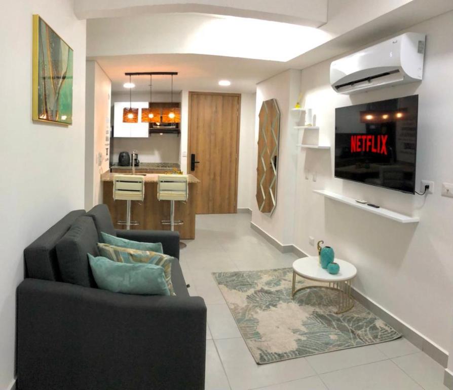 Apartamento elegante en el rodadero a 3 minutos caminando de la playa - 1