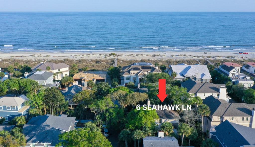 Steps to the Sand Private Direct Beach Access Home, Hilton Head Island