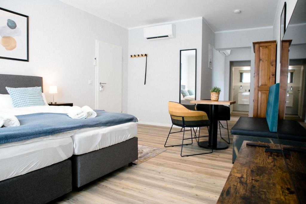 bonquartier - LUXAPT#3 Chice, moderne Wohnung mit Self Check-In, voll ausgestatteter Küche, Klimaanlage und Parkplatz, Sankt Augustin