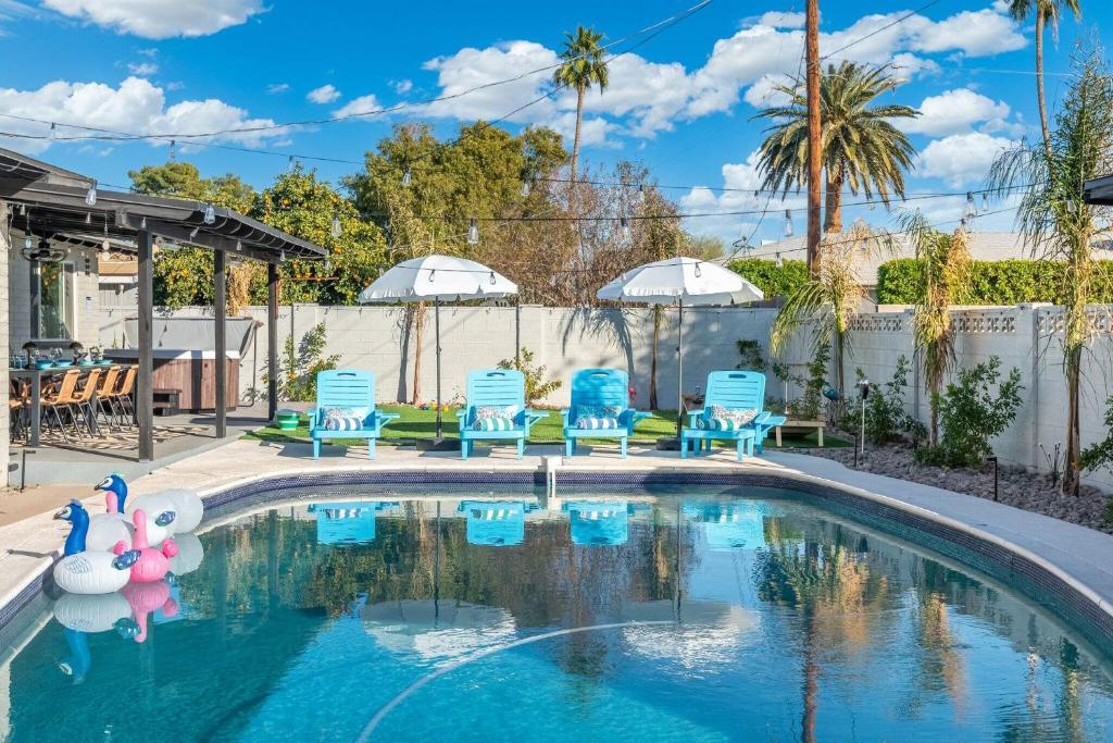 1920s Speakeasy, Cooled Pool, Games, 5min Old Town, Scottsdale