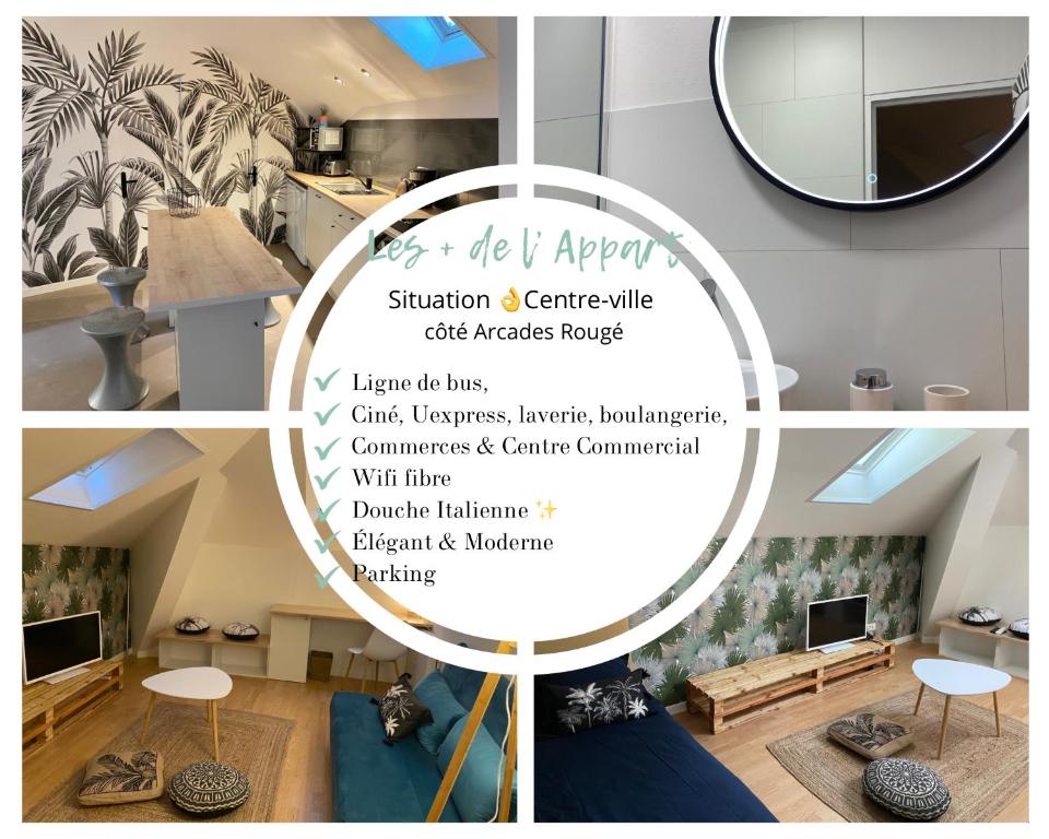 Chambre dans colocation Cholet Centre, Cholet