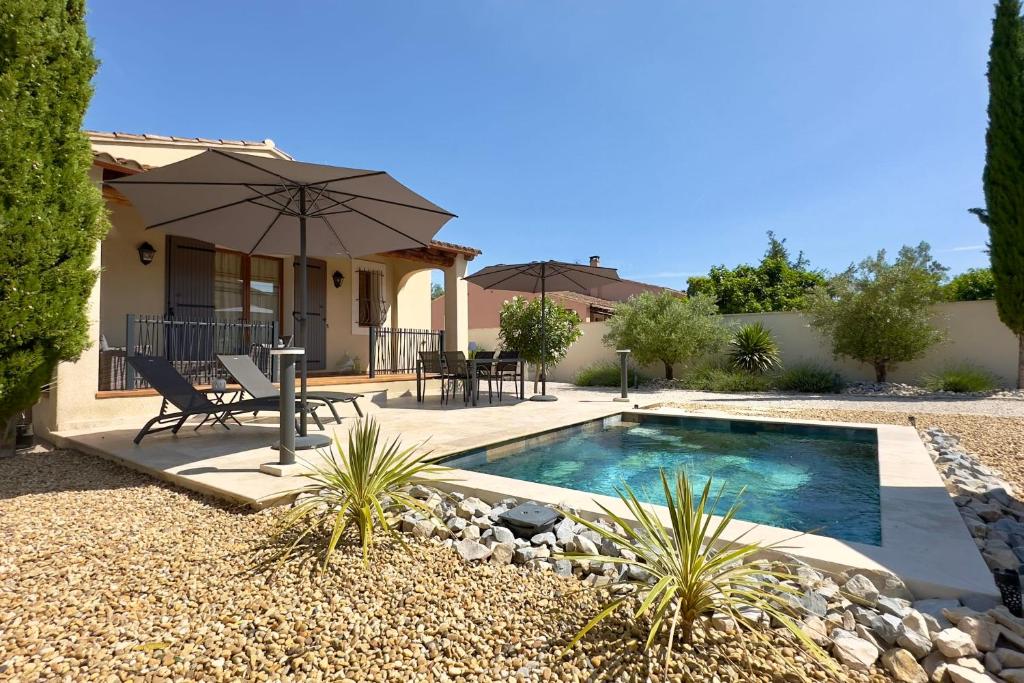 Les Lauriers Blancs air-conditioned villa with swimming pool - 1