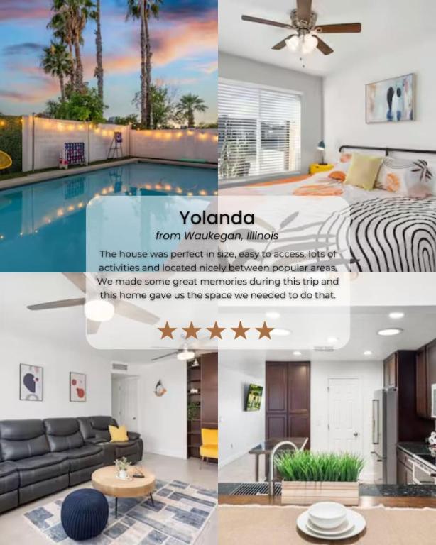 Extravagant MainHome HeatedPool SharedBackyard, Phoenix