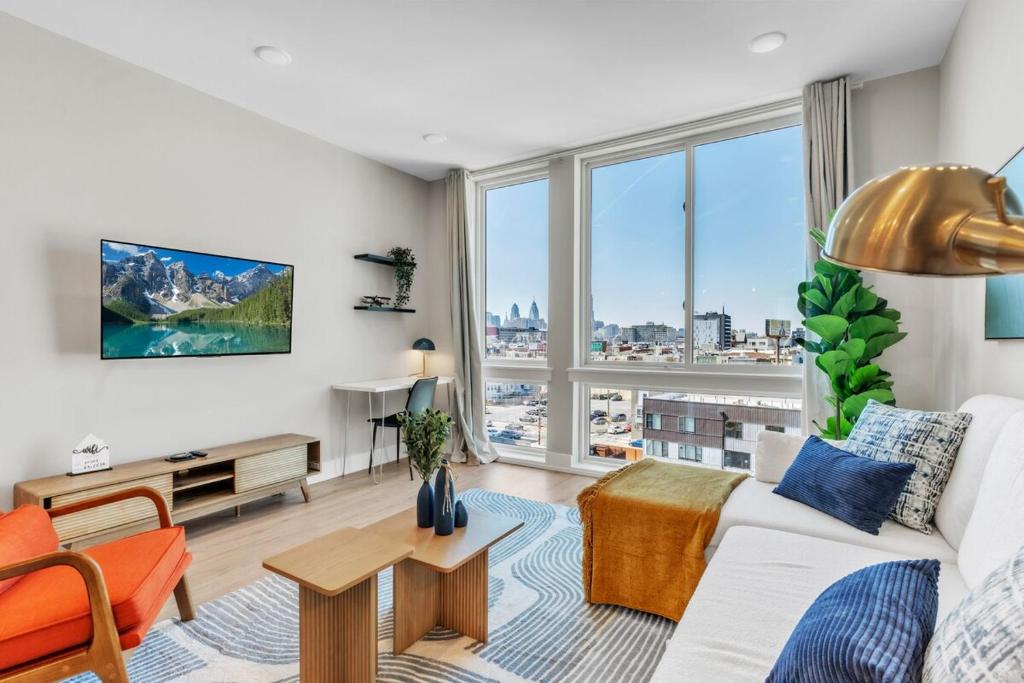 Lux 2BD with KINGS - Pier Views - Near Fishtown!, Filadelfie