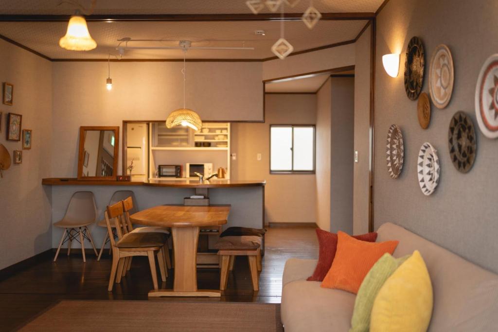 Asayake Beppu 침실 내부