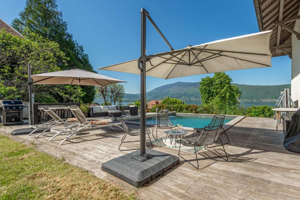 M062 Jolie villa Veyrier-du-lac avec Jacuzzi et vue sur lac - 4