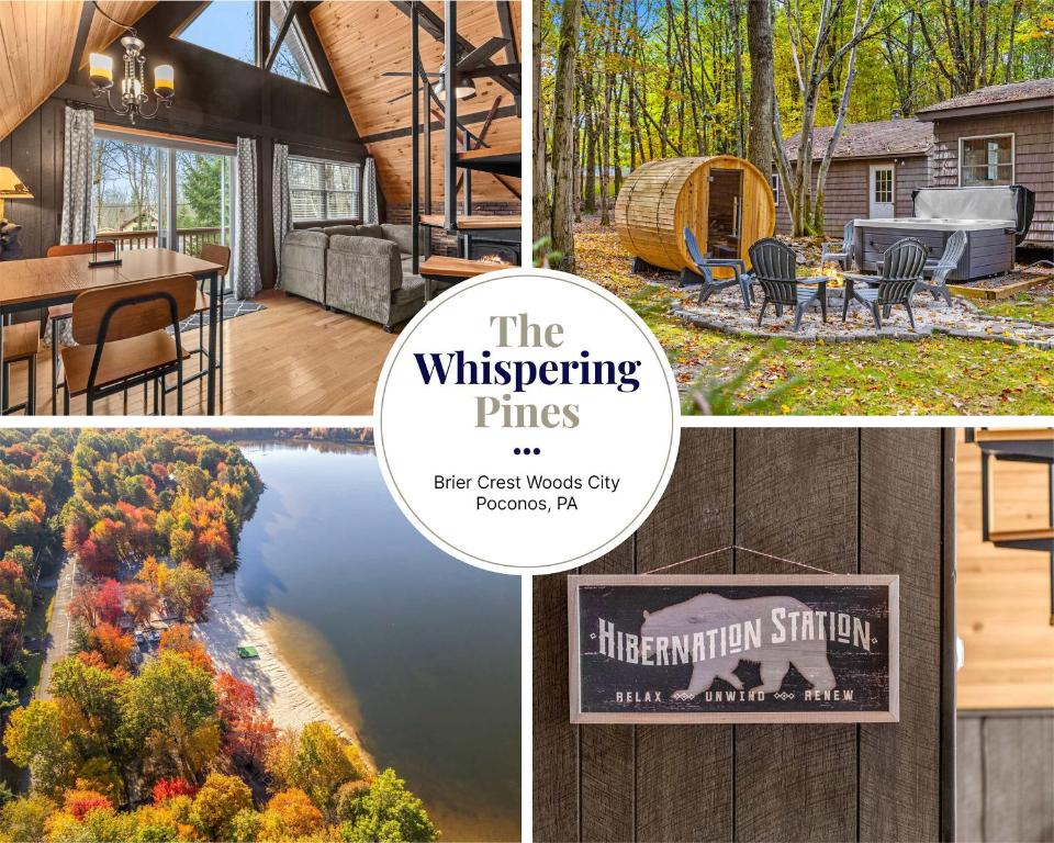 Whispering Pines - Lake Access Hot Tub Fire Pit, Blakeslee