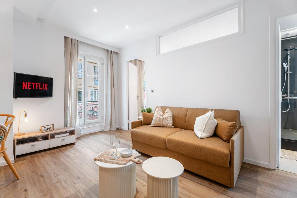 Nice Renting - 35 Massena - Architect Flat Ultimate Charm Massena Center - 3