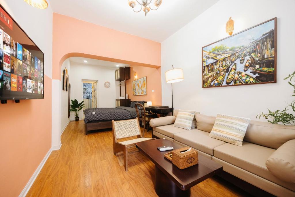 Cozy Studio with Free Dryer-Old Quarter, Hanoj