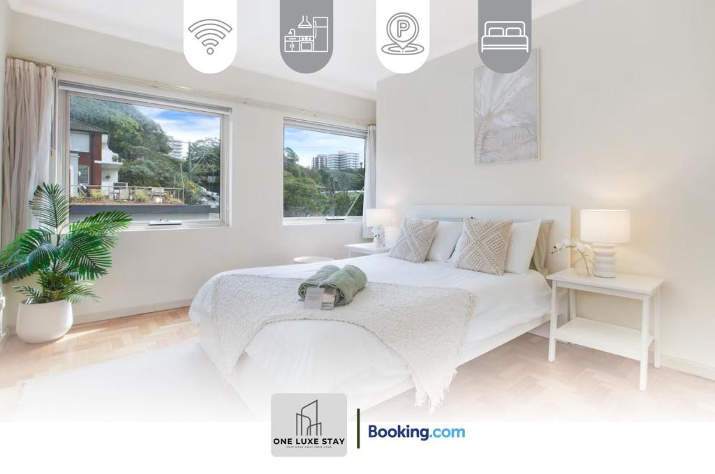 1 Bed Apt By One Luxe Stay Serviced Apartment & Vacation Rental Manly BEACH, Northern Beaches, Sydney With Free WiFi, Sydney