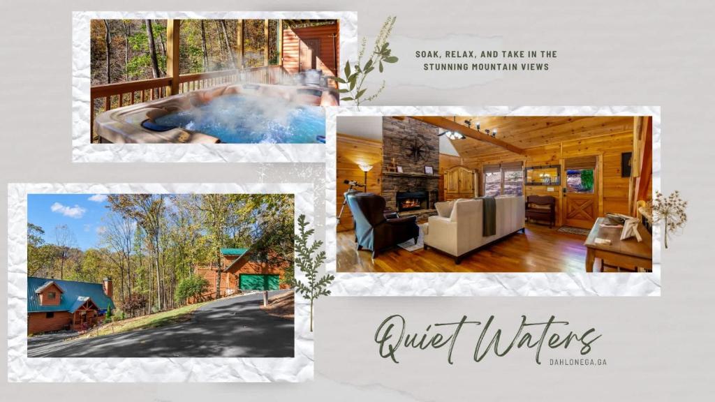 Log Cabin & Carriage House, Lake, Wineries, Hiking, Dahlonega