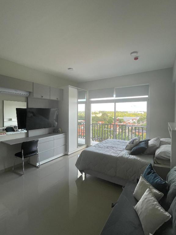 Monoambiente p3 personsas a pasos de Av Sta Teresa Asuncion, con balcon y Gran vista - 2