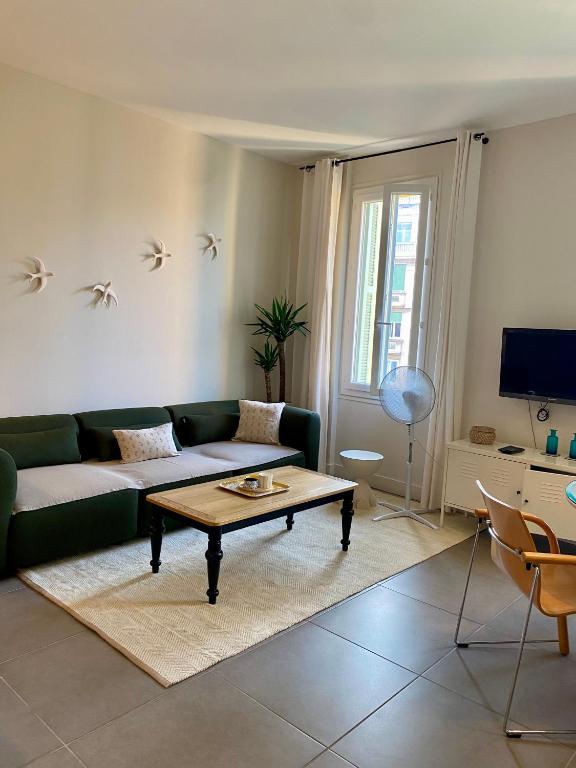 Appartement 2 Chambres climatisées au Carré d Or Nice à 5 min des Plages et de la Promenade des Anglais dans un environnement Calme - 5