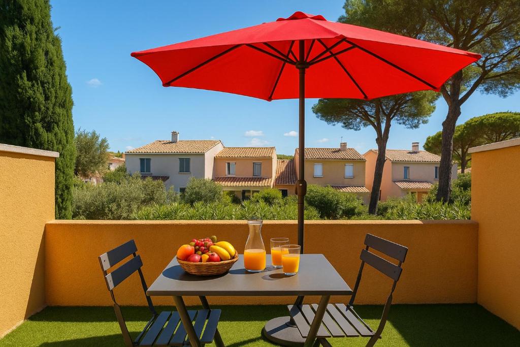 Résidence Eureka-clim-parking-Wifi-piscine-Proche village natu - 2