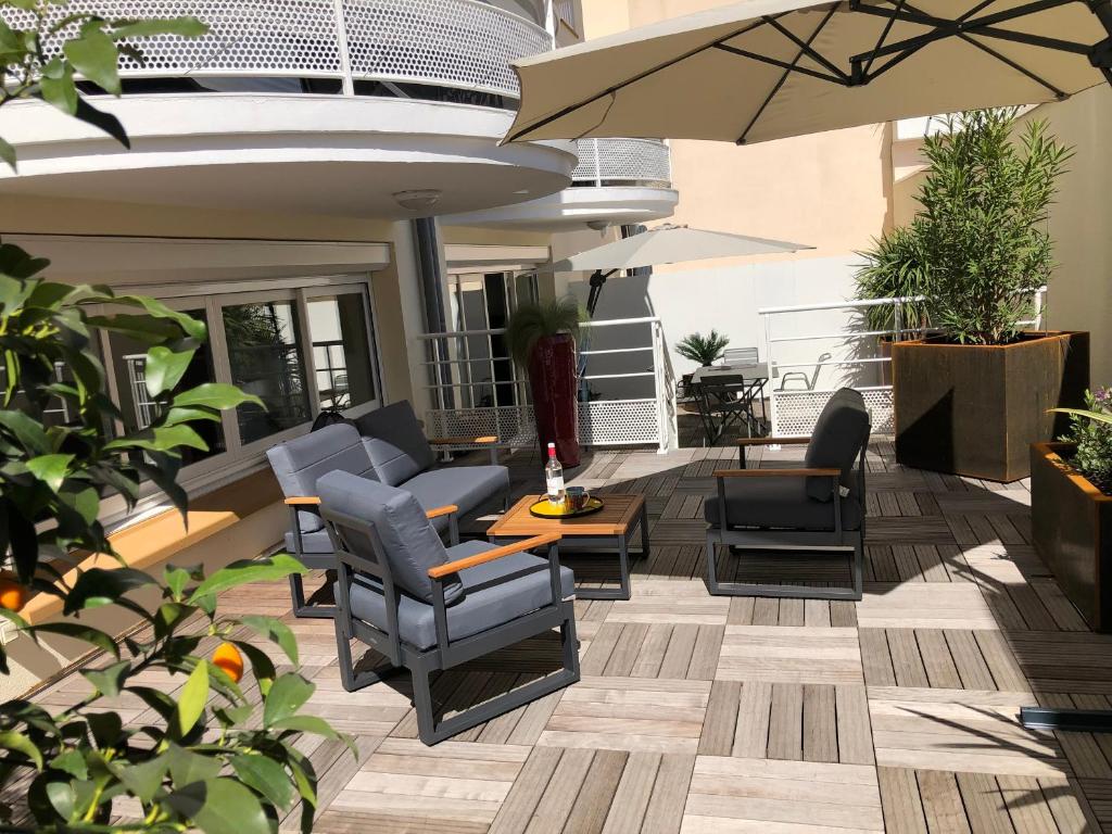 Superbe T2 avec Wifi, terrasse 100m², parking au centre d'Arcachon - FR-1-374-207 - 1