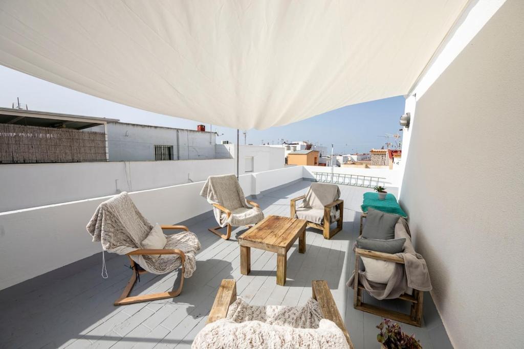 Family home in Barbate patio & Azotea - 1