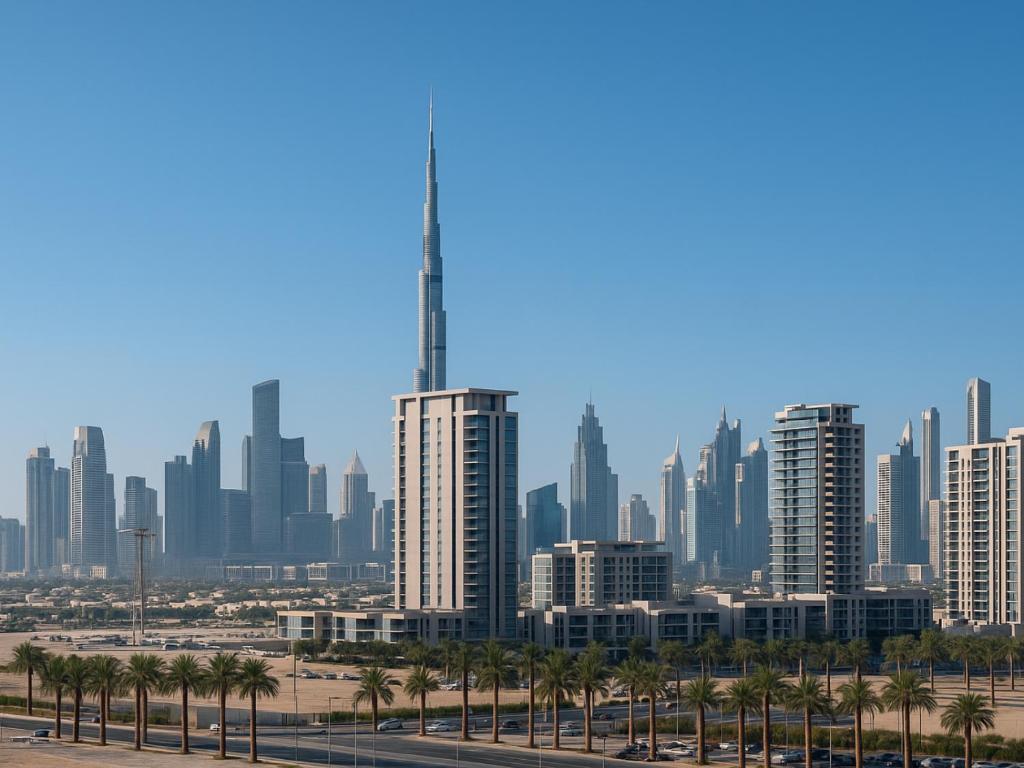 Burj Khalifa View Studio - 10 mins away Dubai Mall, Dubaj